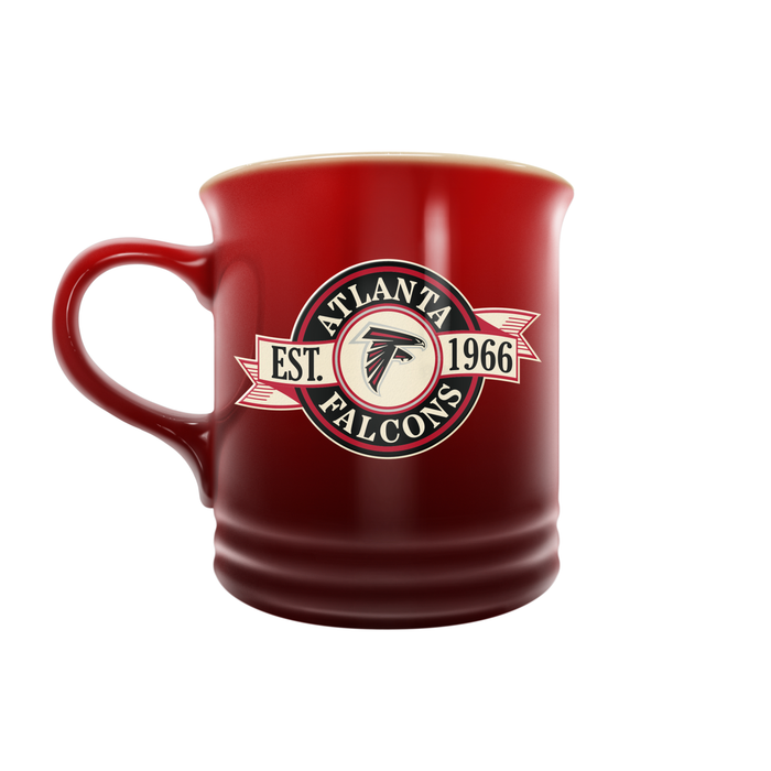 NFL Atlanta Falcons 14 oz Stoneware Mug Banner Design
