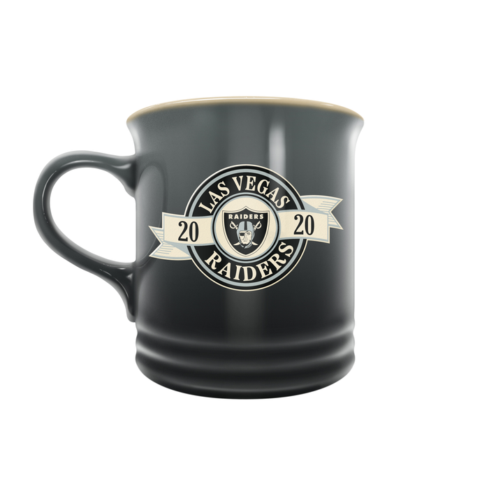 NFL Las Vegas Raiders 14 oz Stoneware Mug Banner Design