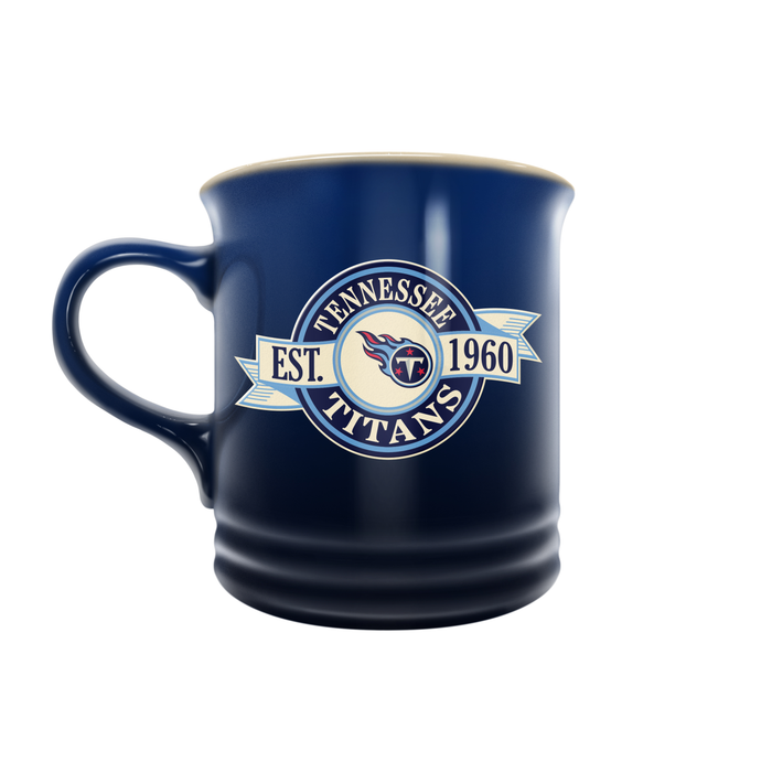 NFL Tennessee Titans 14 oz Stoneware Mug Banner Design