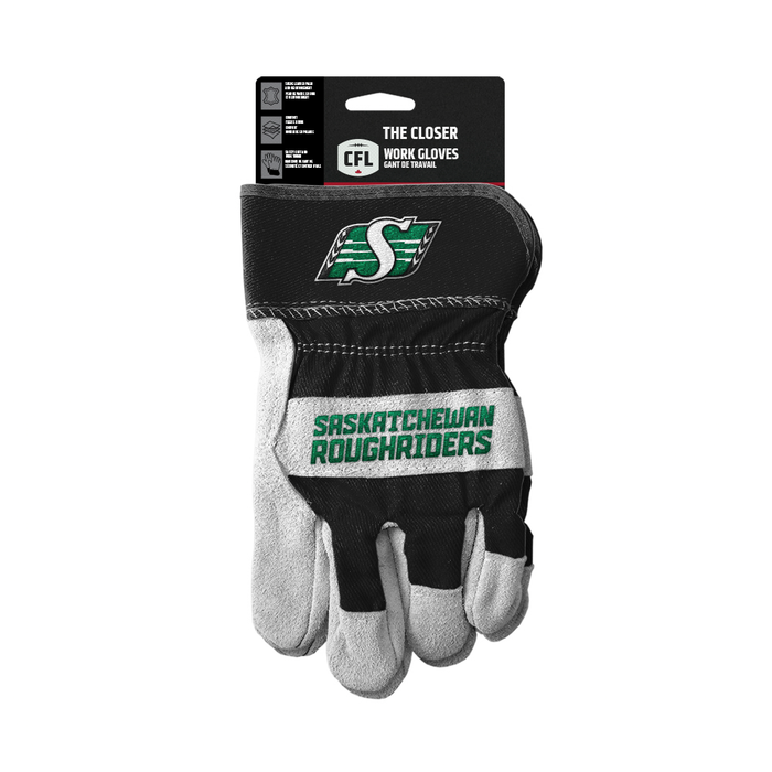 CFL Saskatchewan Roughriders Closer Work Gloves