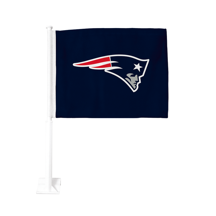 NFL New England Patriots Double-Sided 11x15 Car Flag