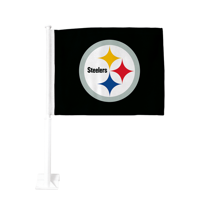NFL Pittsburgh Steelers Double-Sided 11x15 Car Flag