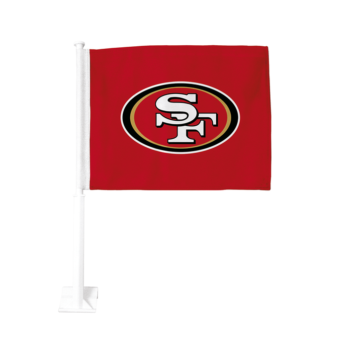 NFL San Francisco 49ers Double-Sided 11x15 Car Flag