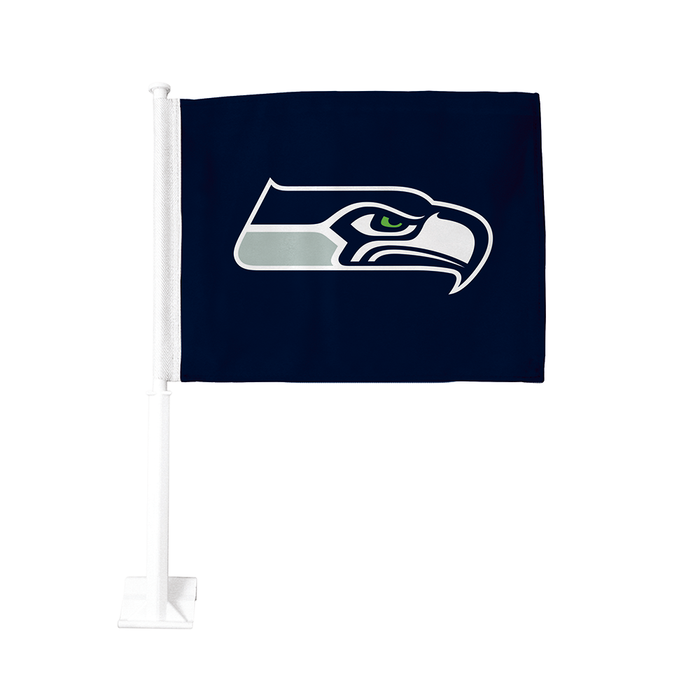 NFL Seattle Seahawks Double-Sided 11x15 Car Flag