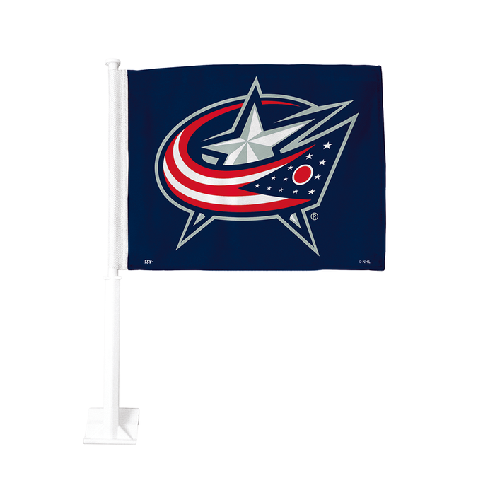 NHL Columbus Blue Jackets Double-Sided 11x15 Car Flag