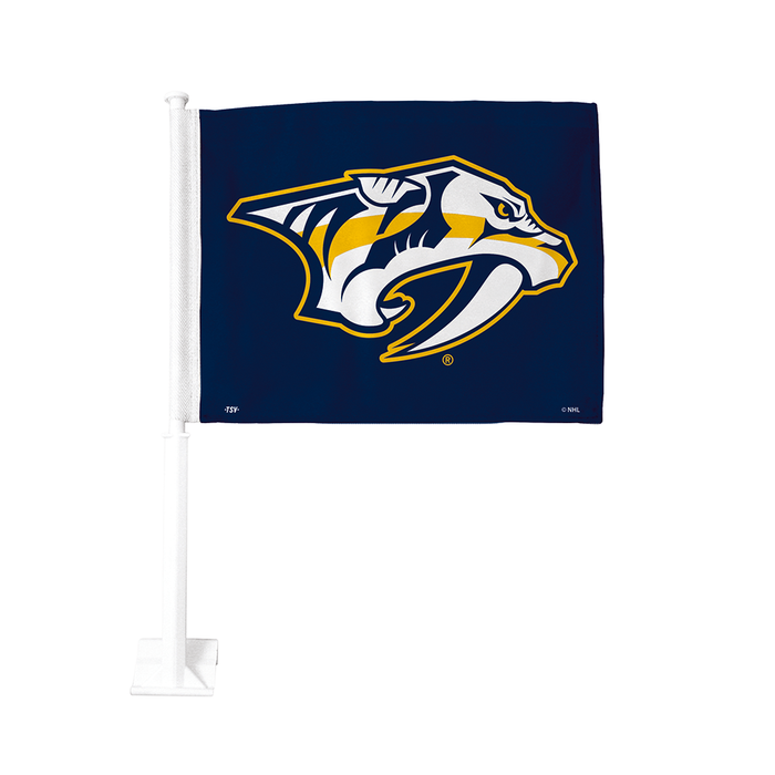 NHL Nashville Predators Double-Sided 11x15 Car Flag