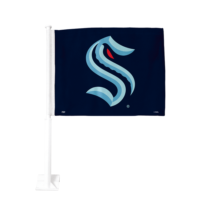 NHL Seattle Kraken Double-Sided 11x15 Car Flag