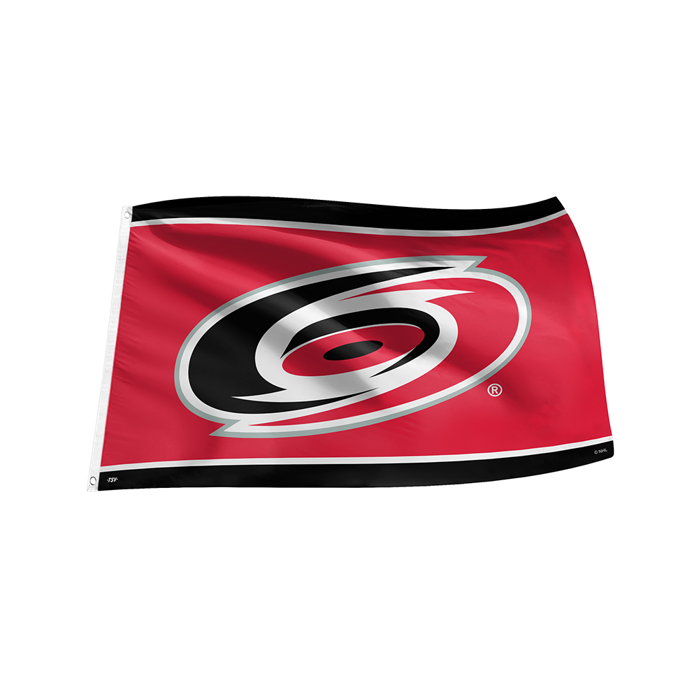 NHL Carolina Hurricanes 3x5 Flag with Grommets