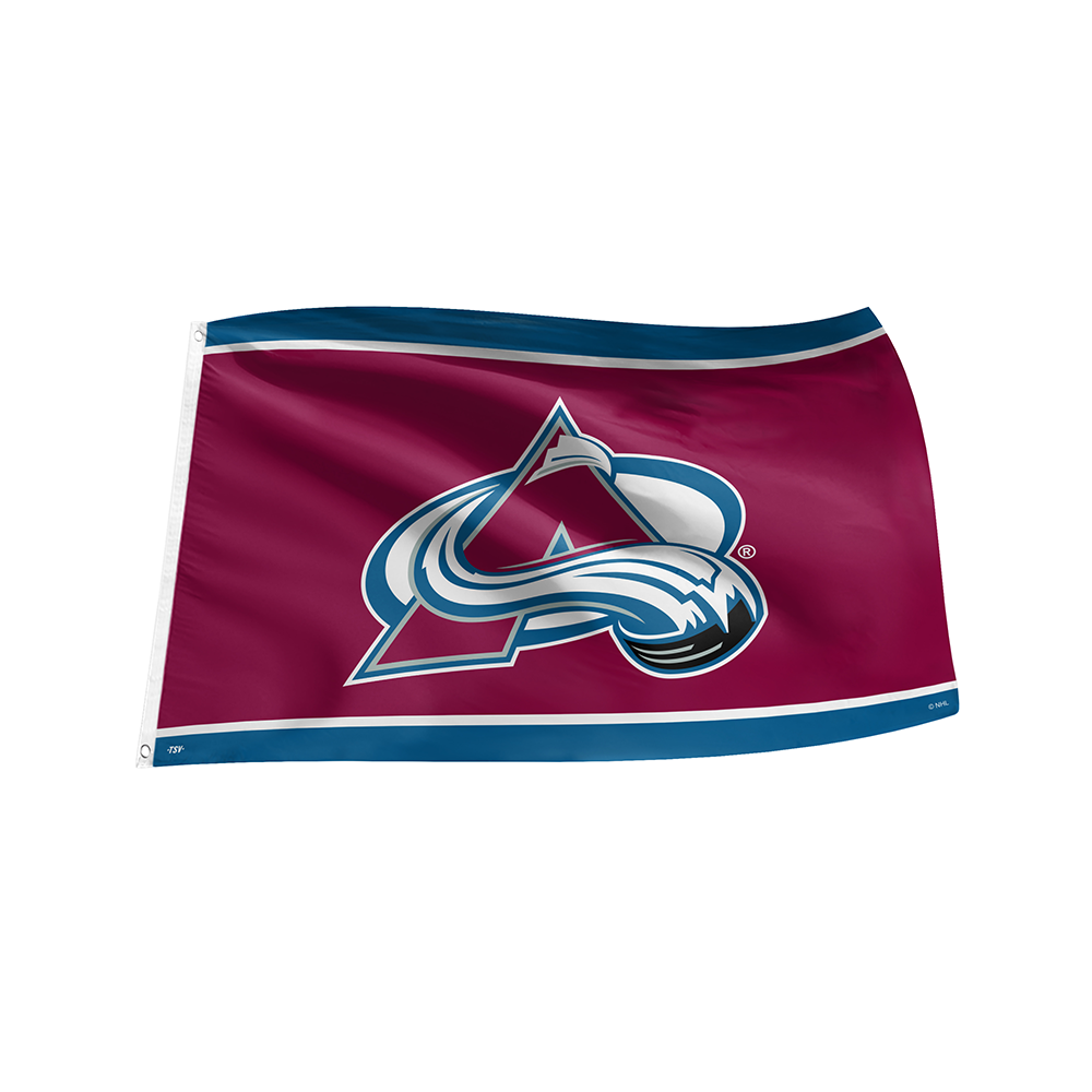 NHL Colorado Avalanche 3x5 Flag with Grommets