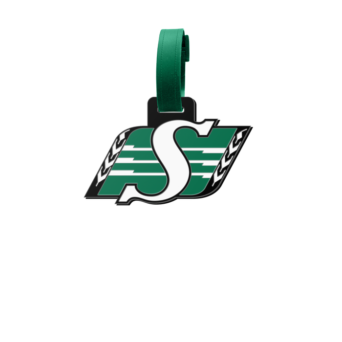 CFL Saskatchewan Roughriders Jumbo Luggage Tag