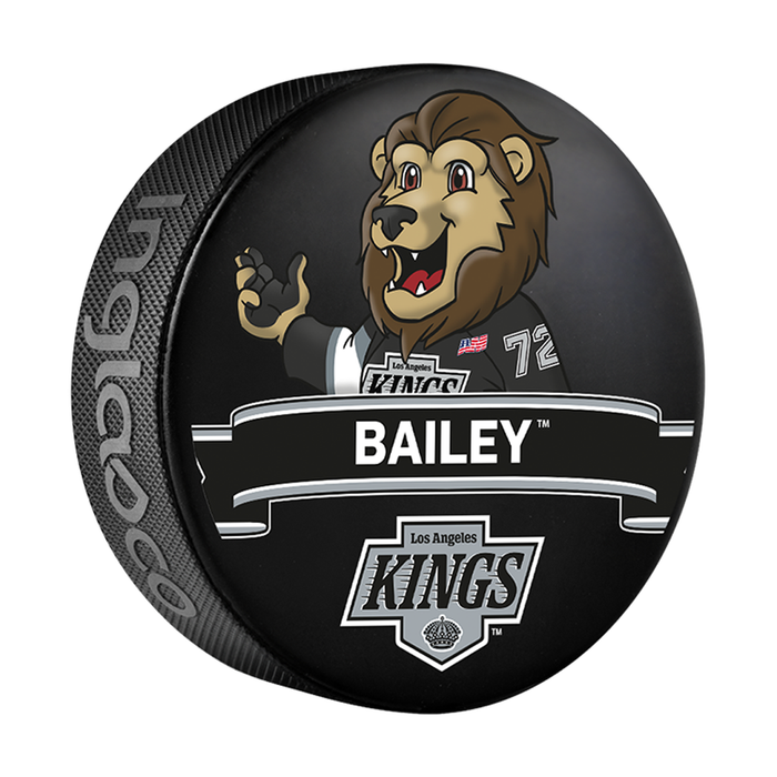 NHL Los Angeles Kings Mascot Souvenir Hockey Puck