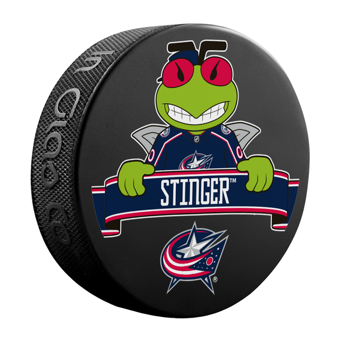 NHL Columbus Blue Jackets Mascot Souvenir Hockey Puck