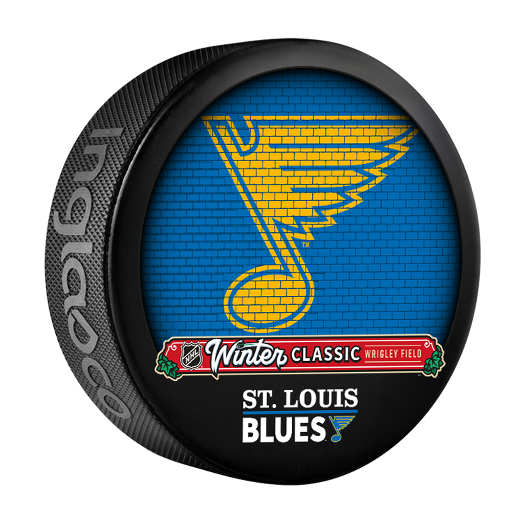 NHL 2025 Winter Classic St. Louis Blues Souvenir Collectors Puck