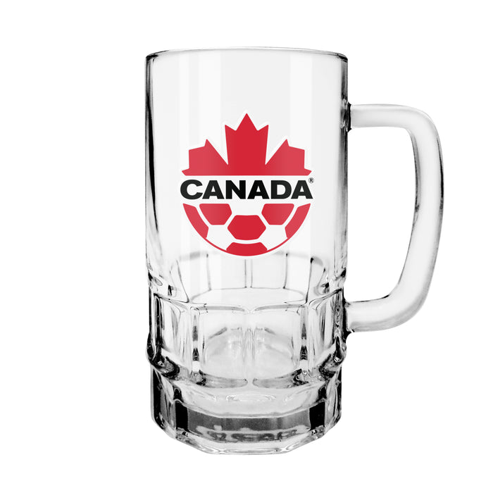 Canada Soccer 18 oz Beer Stein