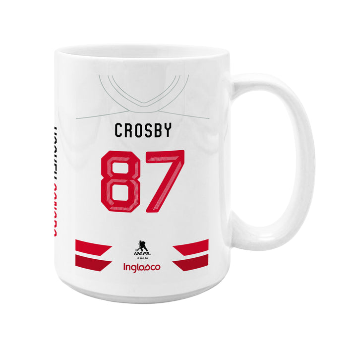Hockey Canada 2026 Ceramic Mug Sublimated 15 Oz  Home Jersey Sidney Crosby
