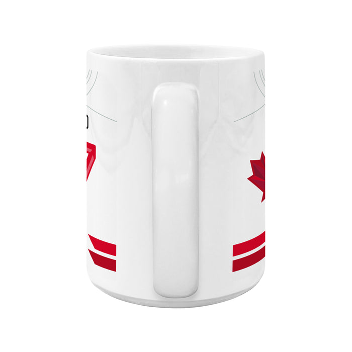 Hockey Canada 2026 Ceramic Mug Sublimated 15 Oz  Home Jersey Connor Mcdavid