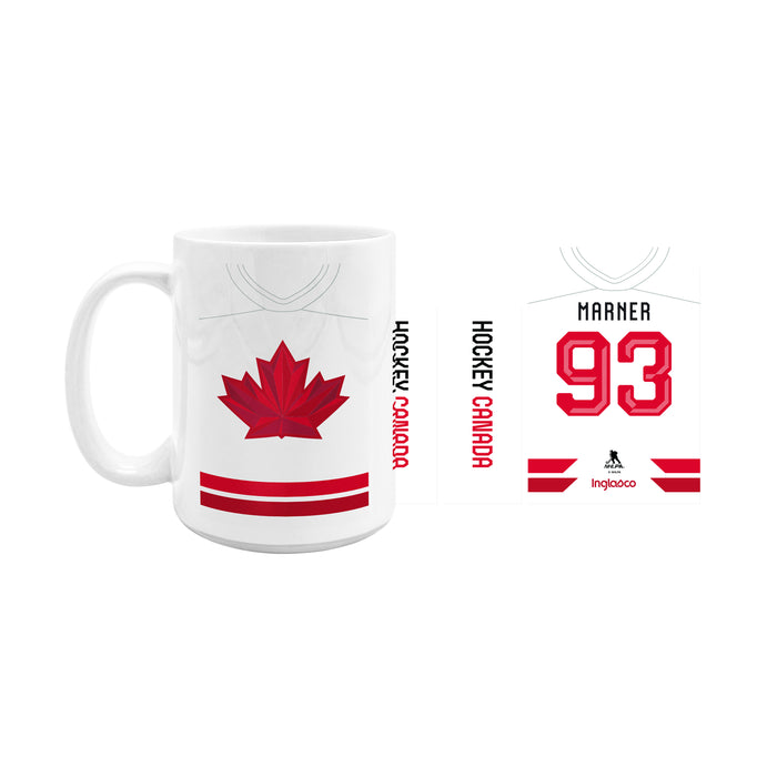 Hockey Canada 2026 Ceramic Mug Sublimated 15 Oz  Home Jersey Mitch Marner