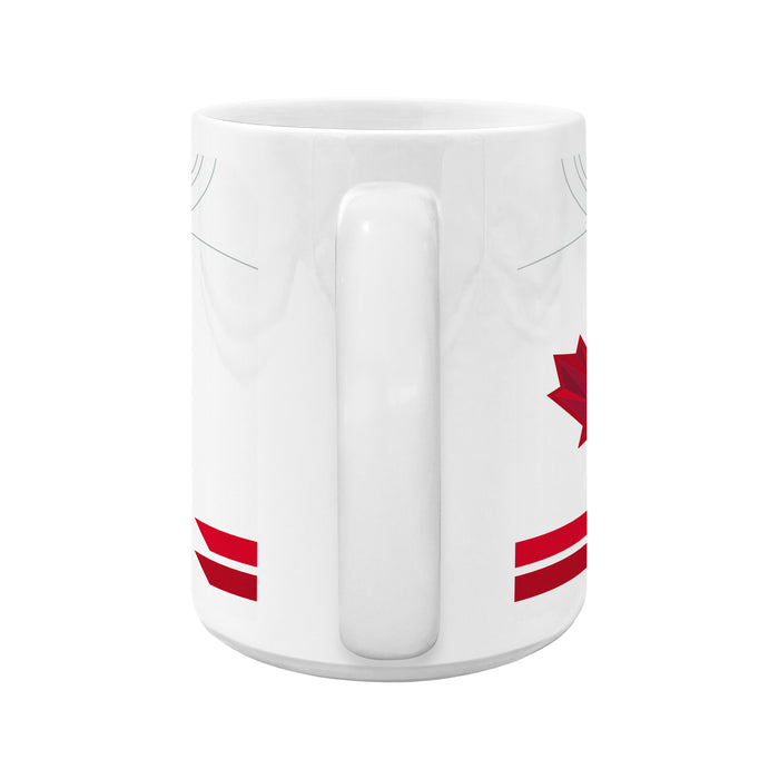 Hockey Canada 2026 Ceramic Mug Sublimated 15 Oz  Home Jersey Mitch Marner