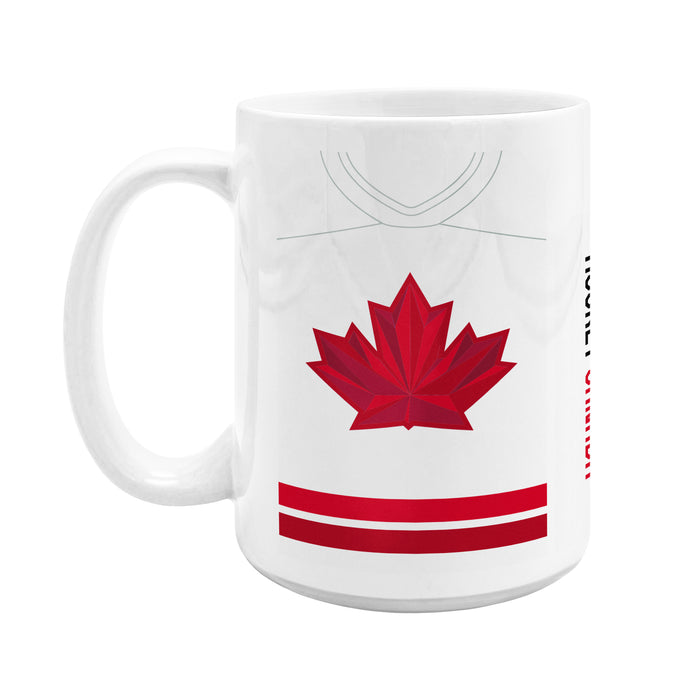 Hockey Canada 2026 Ceramic Mug Sublimated 15 Oz  Home Jersey Cale Makar