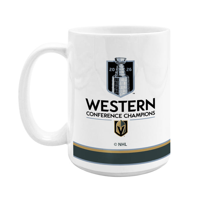 NHL Vegas Golden Knights Playoffs 2026 15 OZ Ceramic Mug Sublimated - Western Conference Champs
