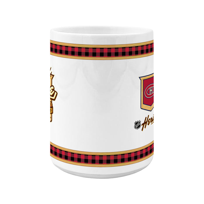 NHL Heritage Classic 2026 Ceramic Mug Sublimated 15 OZ Dueling Win Jets Vs Mon Canadiens