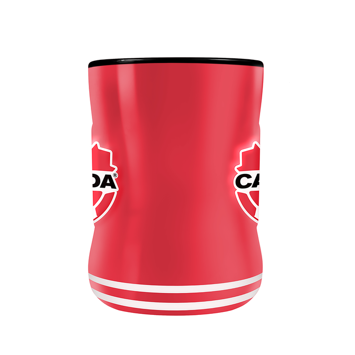 Canada Soccer Team Crest Sculpted Mug (14 oz)