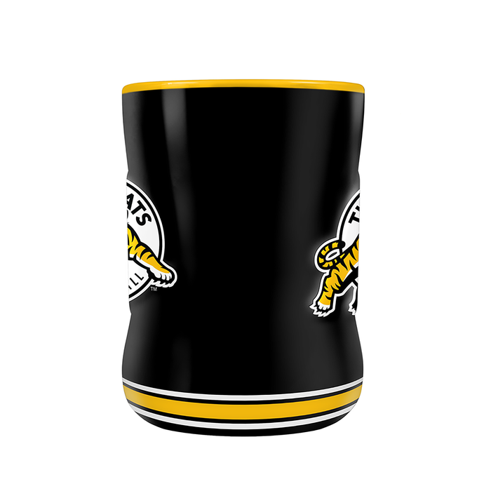 Hamilton Tigercats Team Crest Sculpted Mug (14 oz)