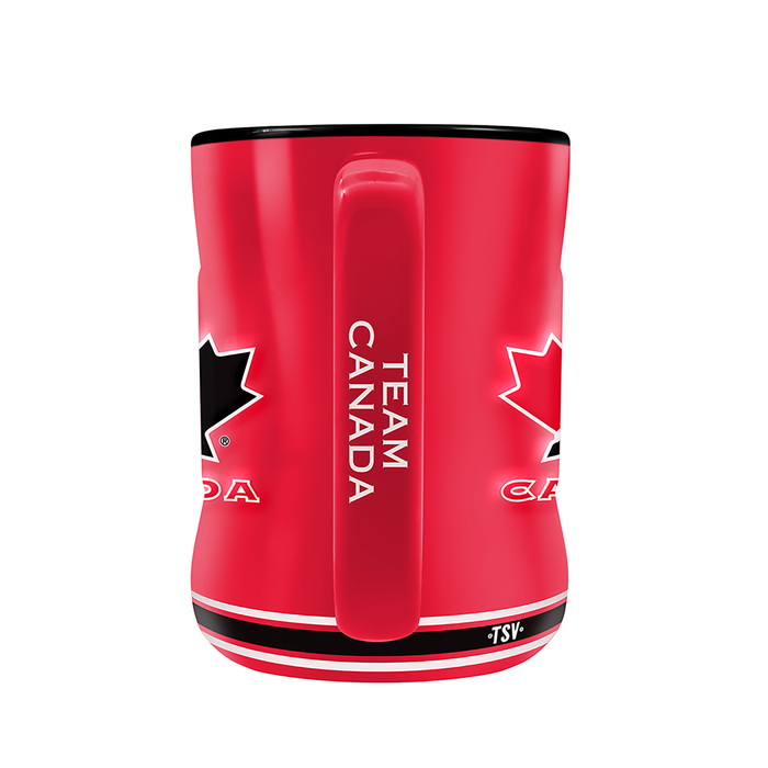 Team Canada  Crest Sculpted Mug (14 oz)
