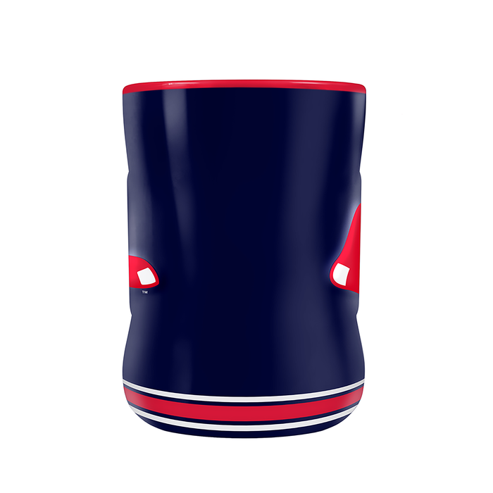 MLB Boston Red Sox Team Crest Sculpted Mug (14 oz)