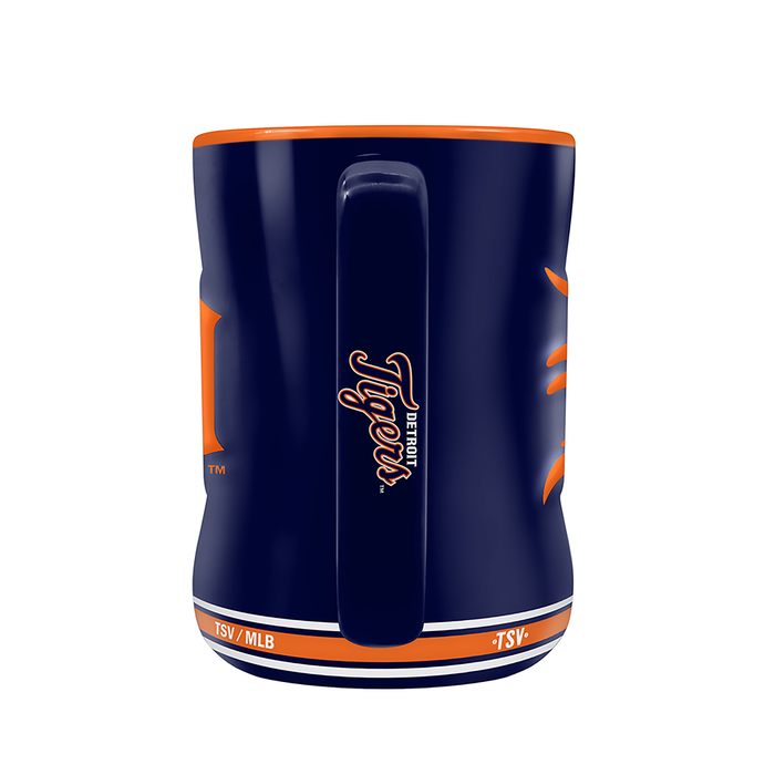 Detroit Tigers Team Crest Sculpted Mug (14 oz)