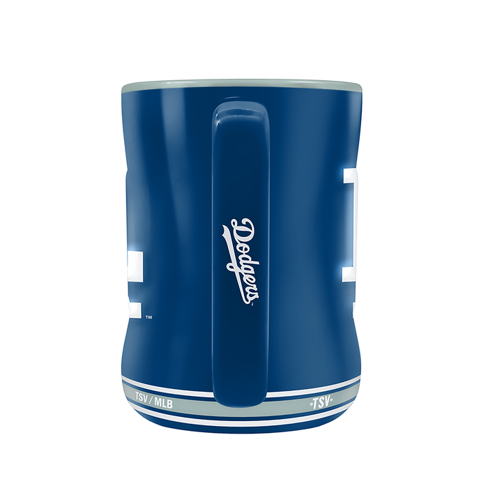 Los Angeles Dodgers Team Crest Sculpted Mug (14 oz)