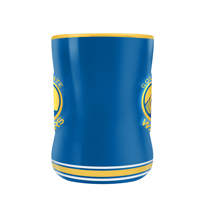 NBA Golden State Warriors Team Crest Sculpted Mug (14 oz)