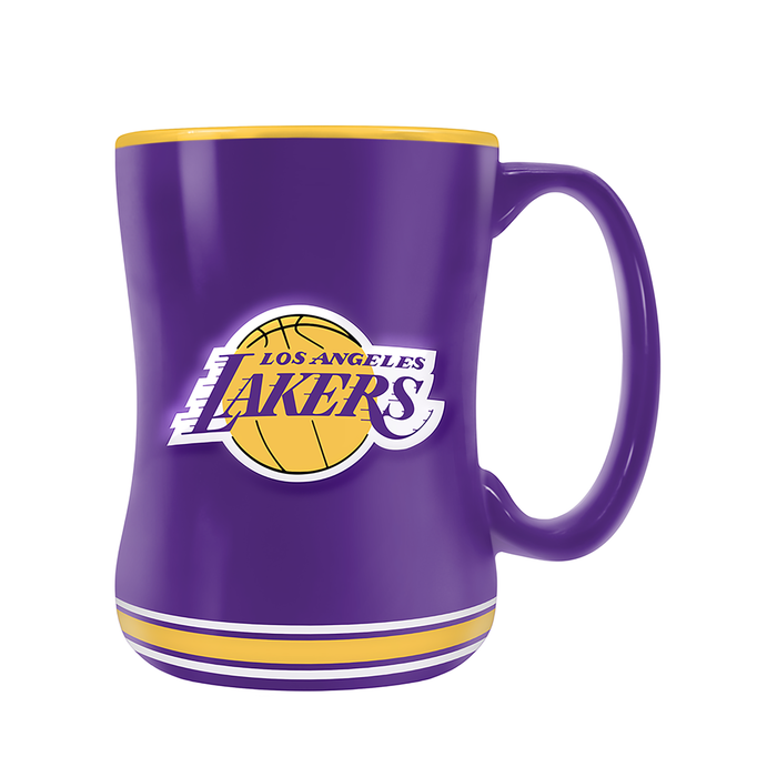 NBA Los Angeles Lakers Team Crest Sculpted Mug (14 oz)
