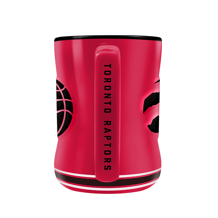 Toronto Raptors Team Crest Sculpted Mug (14 oz)