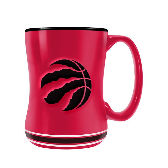 Toronto Raptors Team Crest Sculpted Mug (14 oz)