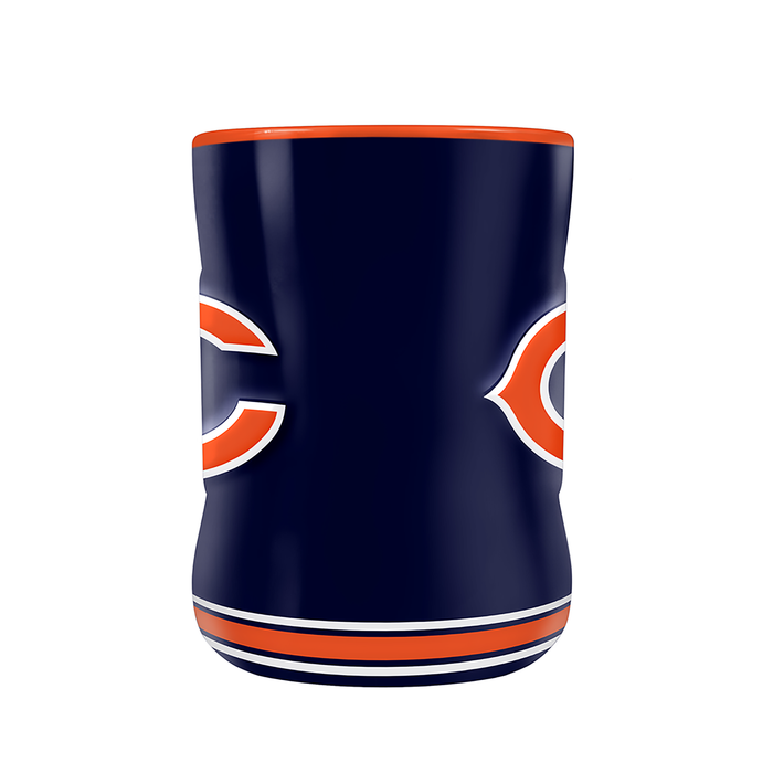 NFL Chicago Bears Team Crest Sculpted Mug (14 oz)