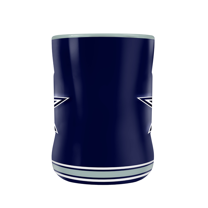 NFL Dallas Cowboys Team Crest Sculpted Mug (14 oz)