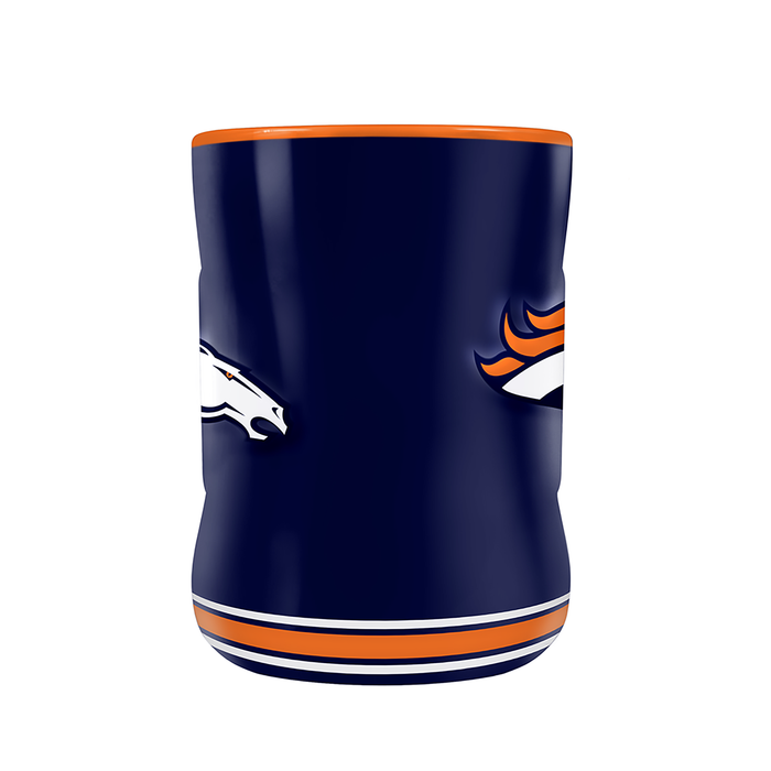 NFL Denver Broncos Team Crest Sculpted Mug (14 oz)
