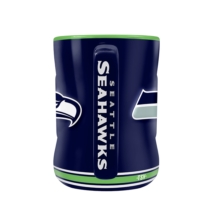 NFL San Francisco 49ers Team Crest Sculpted Mug (14 oz)