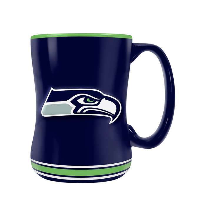 NFL San Francisco 49ers Team Crest Sculpted Mug (14 oz)