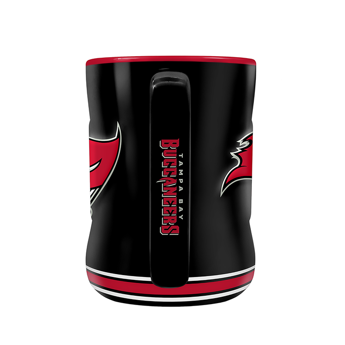 NFL Tampa Bay Buccaneers Team Crest Sculpted Mug (14 oz)