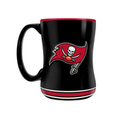 NFL Tampa Bay Buccaneers Team Crest Sculpted Mug (14 oz)