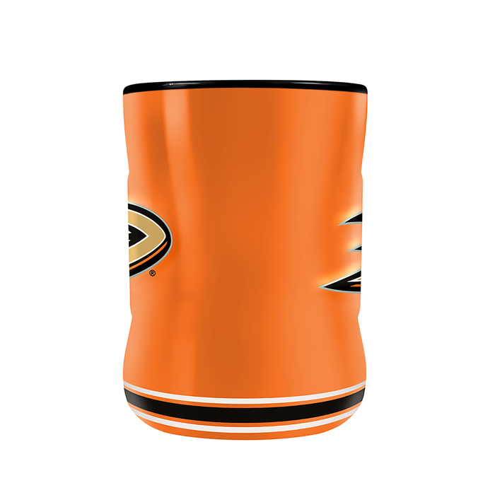 Anaheim Ducks Team Crest Sculpted Mug (14 oz)
