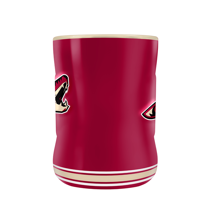 Arizona Coyotes Team Crest Sculpted Mug (14 oz)