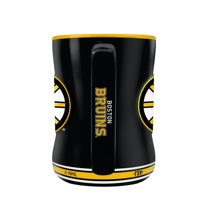 Boston Bruins Team Crest Sculpted Mug (14 oz)
