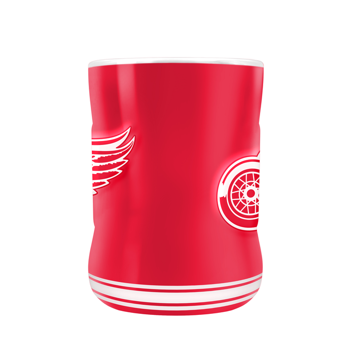 NHL Detroit Red Wings Team Crest Sculpted Mug (14 oz)