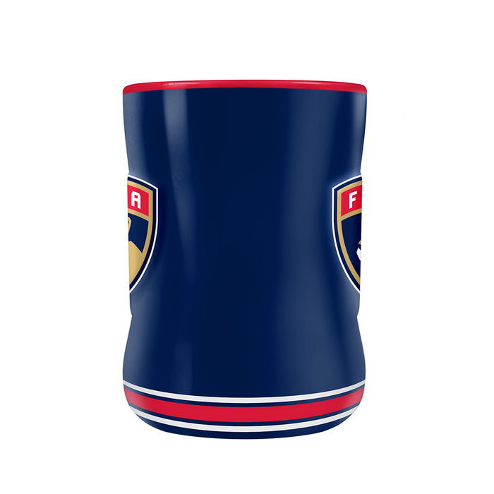 NHL Florida Panthers Team Crest Sculpted Mug (14 oz)