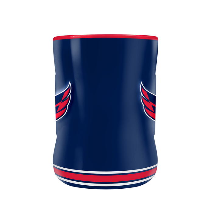 NHL Washington Capitals Team Crest Sculpted Mug (14 oz)