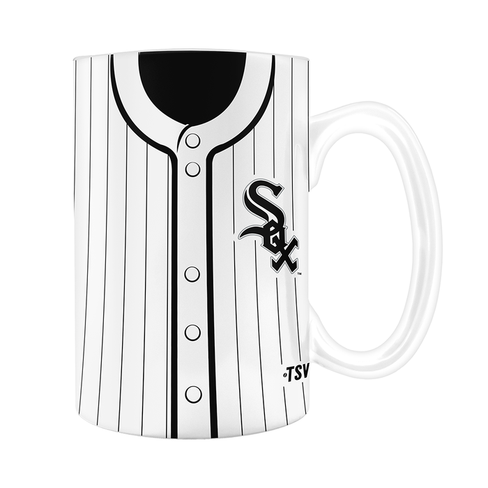 MLB Chicago White Sox Jersey Style Sculpted Mug (20 oz)
