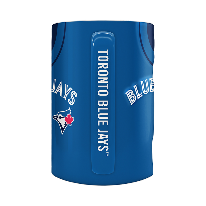 Toronto Blue Jays Jersey Style Sculpted Mug (20 oz)